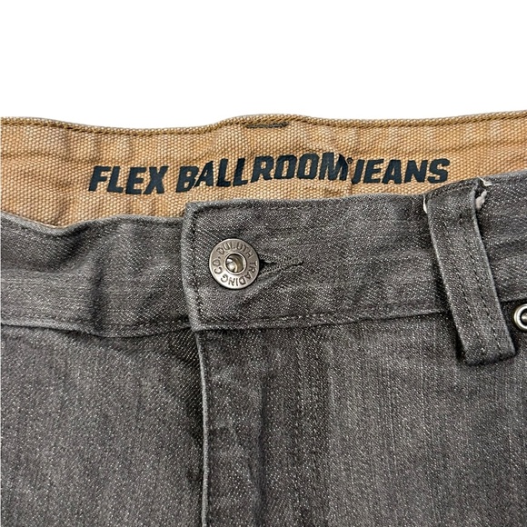 Duluth‎ Trading Co Men's Relaxed Flex Ballroom Gray Jeans 36/30 - Picture 5 of 9